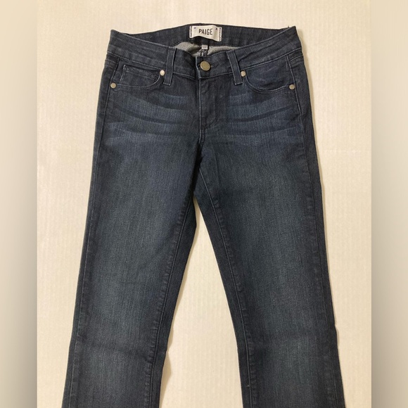 PAIGE | Women’s Denim Dark Wash Bootcut Jeans - Picture 3 of 13
